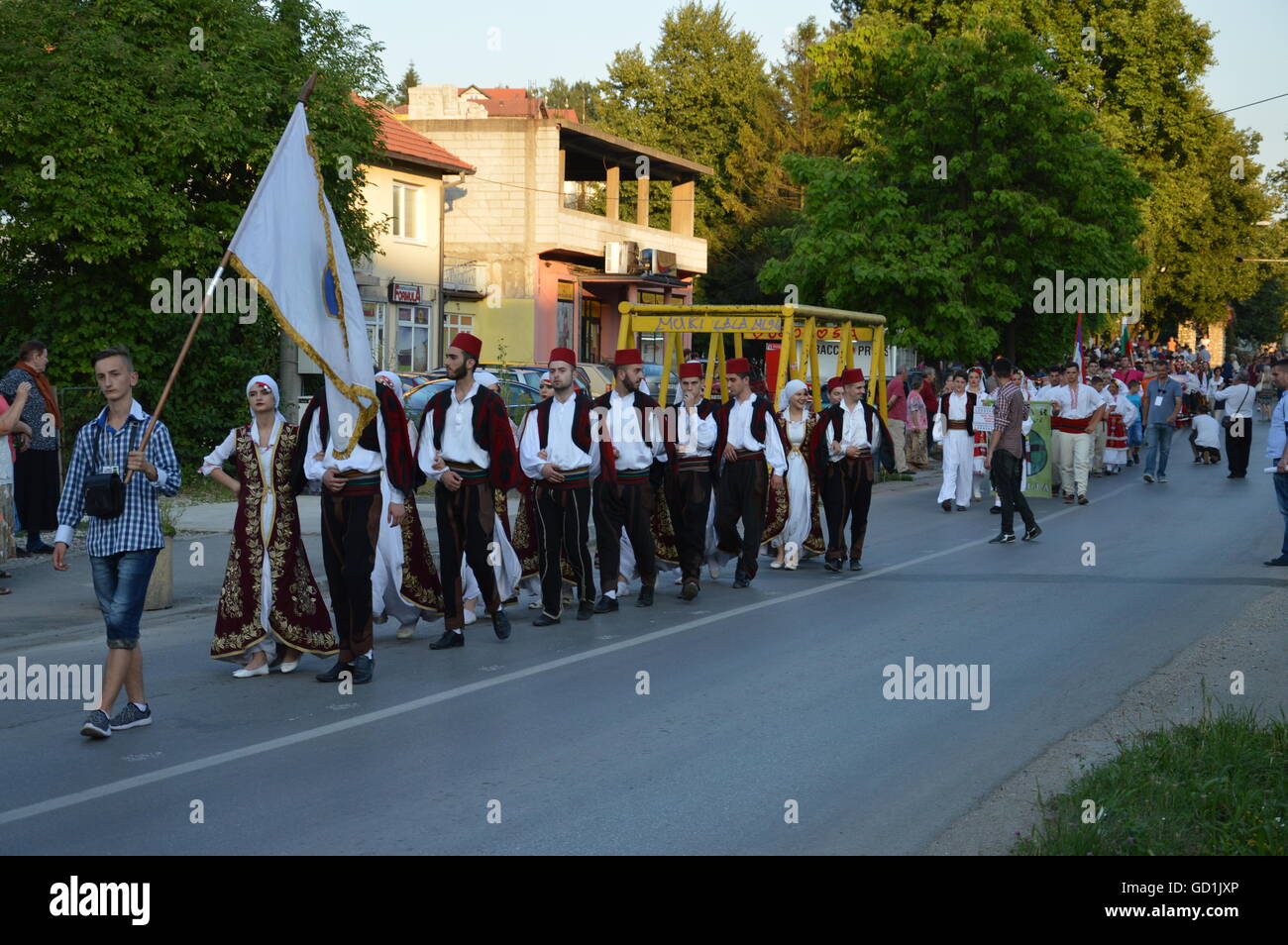 10 International festival folklore in Lukavac,Bosnia Stock Photo - Alamy
