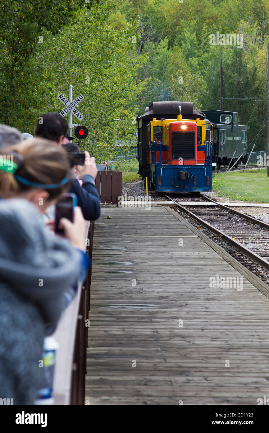 The train is coming Stock Photo Alamy
