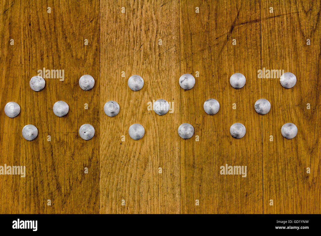 mercurial metal studs