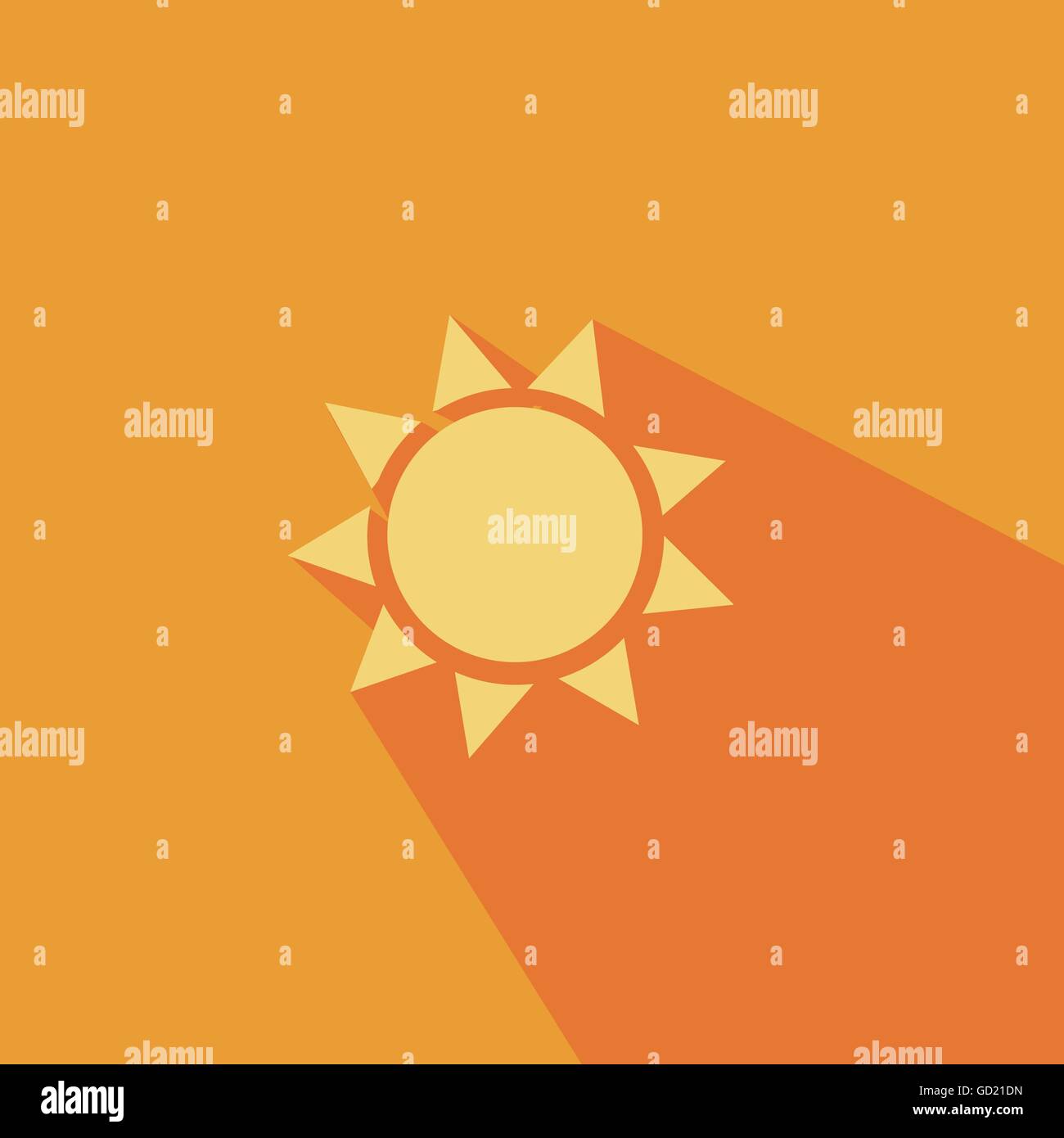 Sun Icon Vector illustration Stock Vector Image & Art - Alamy