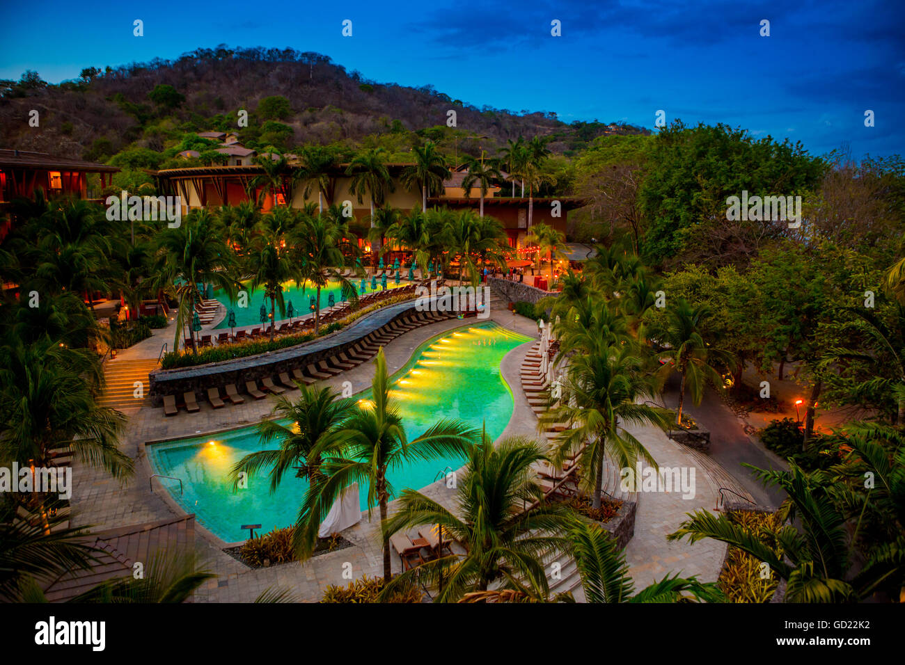 Four Seasons Resort in Guanacaste, Costa Rica, Central America Stock Photo