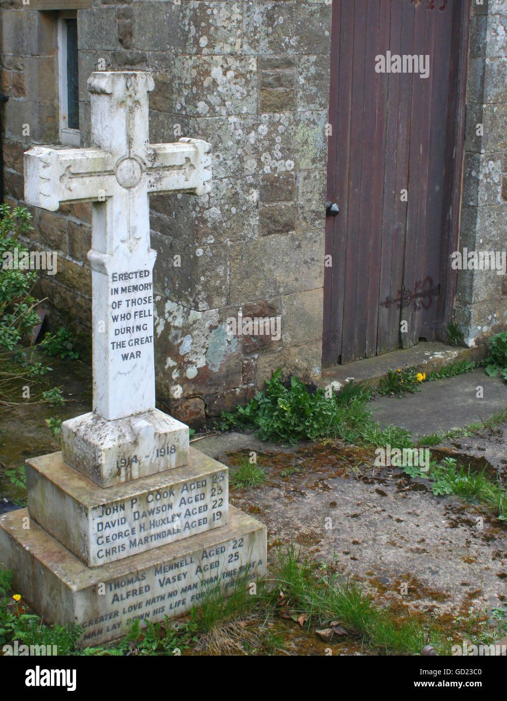 Langdale end war memorial north york moors national park yorkshire hi