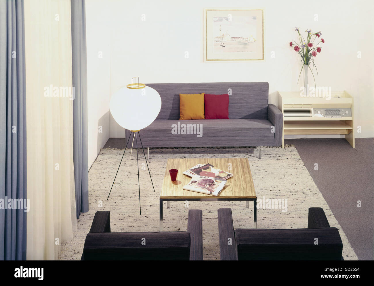 Furniture living room 1960 1960s 60s hi-res stock photography and images -  Alamy