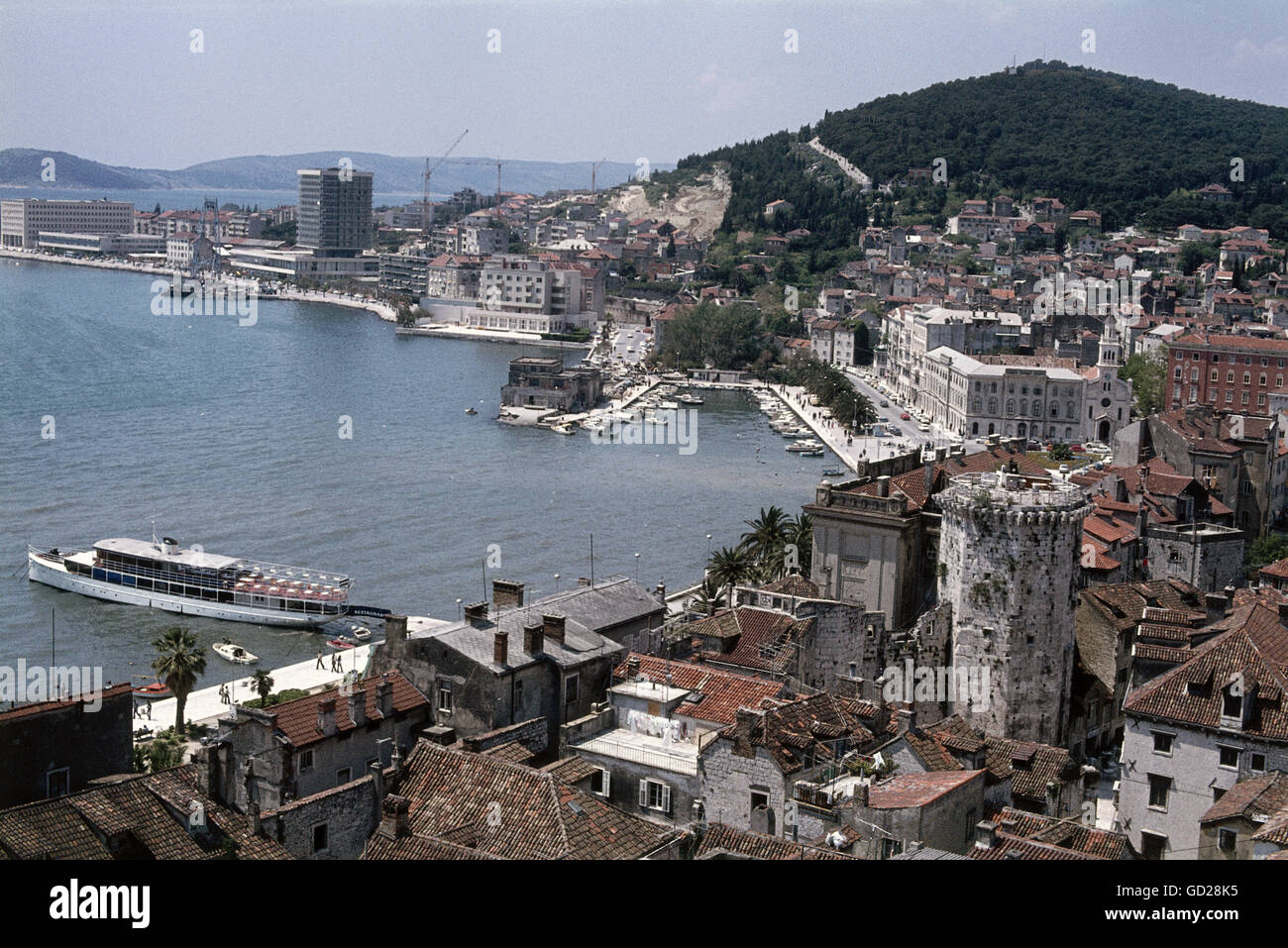 geography / travel, Croatia, Split, harbour, view, June 1978 ...
