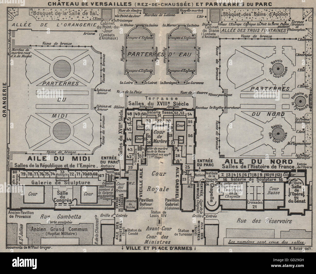 Chateau De Versailles Ground Floor Stock Photos Chateau De