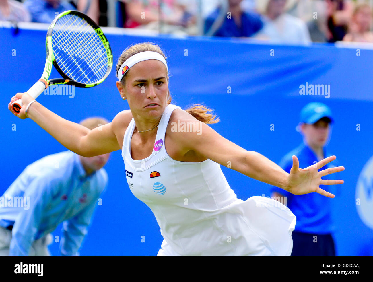 MONICA PUIG (PUR) Tennis - Dubai Tennis Championships 2017 - Dubai - WTA -  Dubai Duty Free Tennis Stadium - United Arab Emirates - 2017