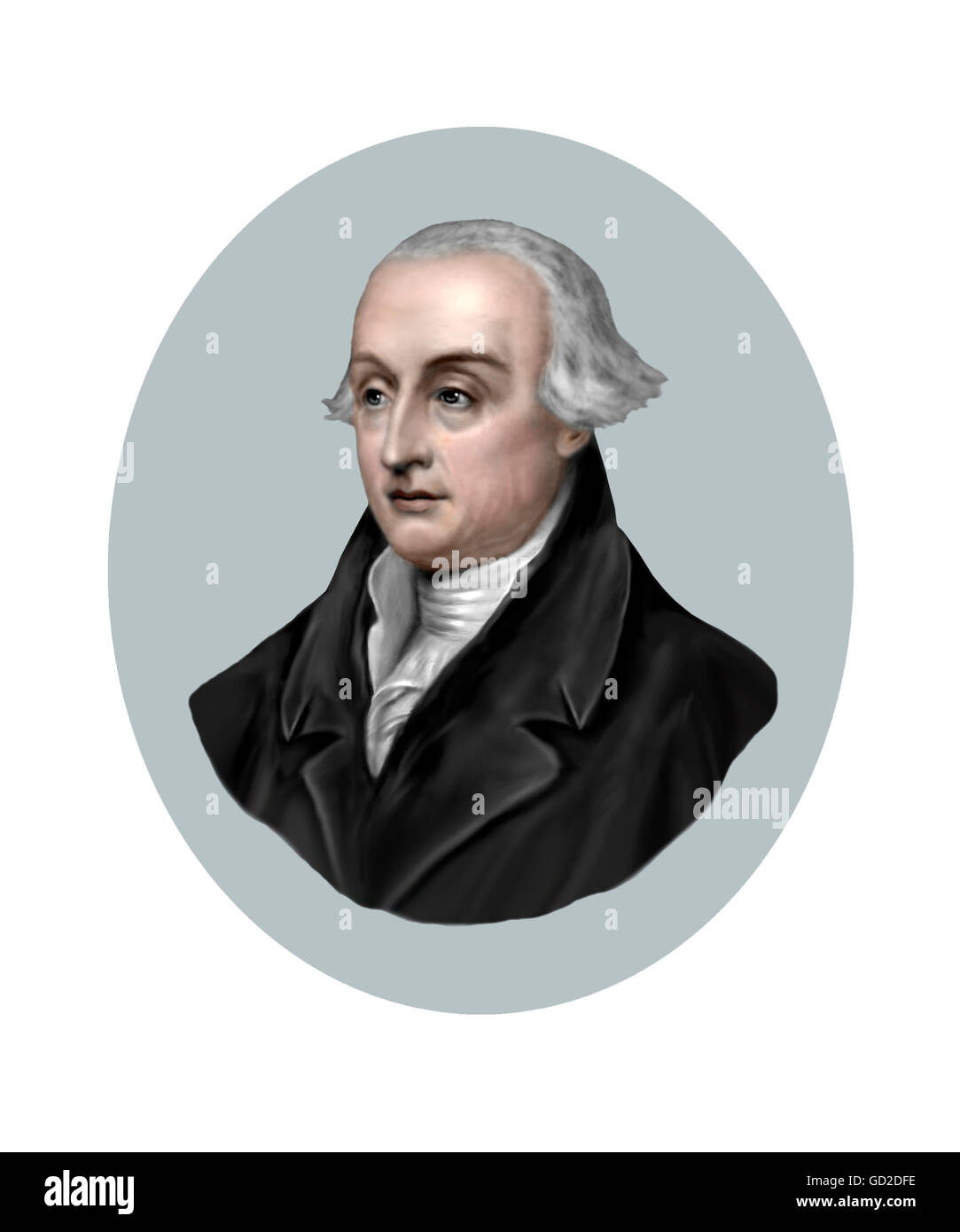 Joseph Louis Comte de Lagrange, 1736-1813, Mathematician Stock Photo