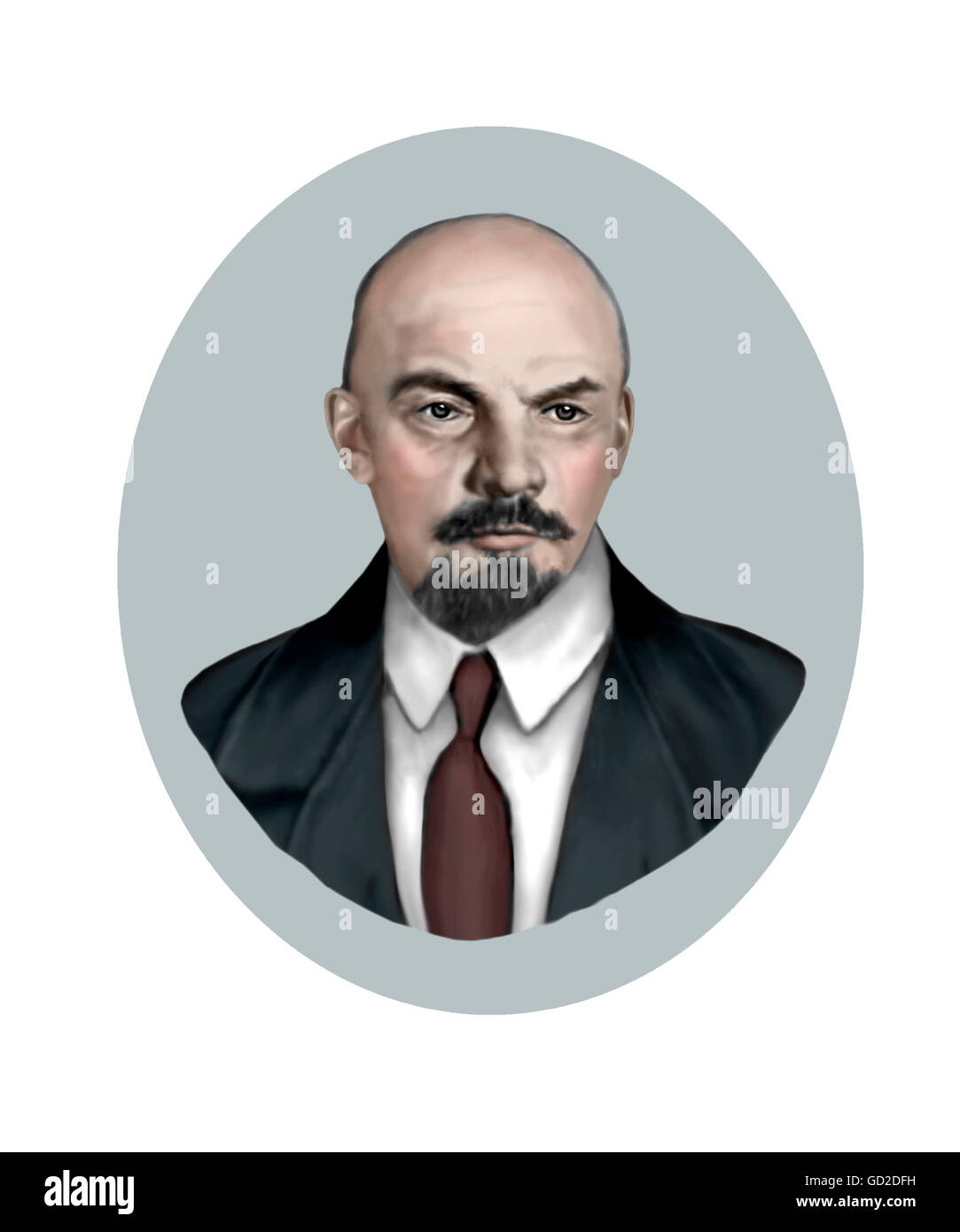 Vladimir Ilyich Lenin, 1870-1924, Revolutionary Stock Photo