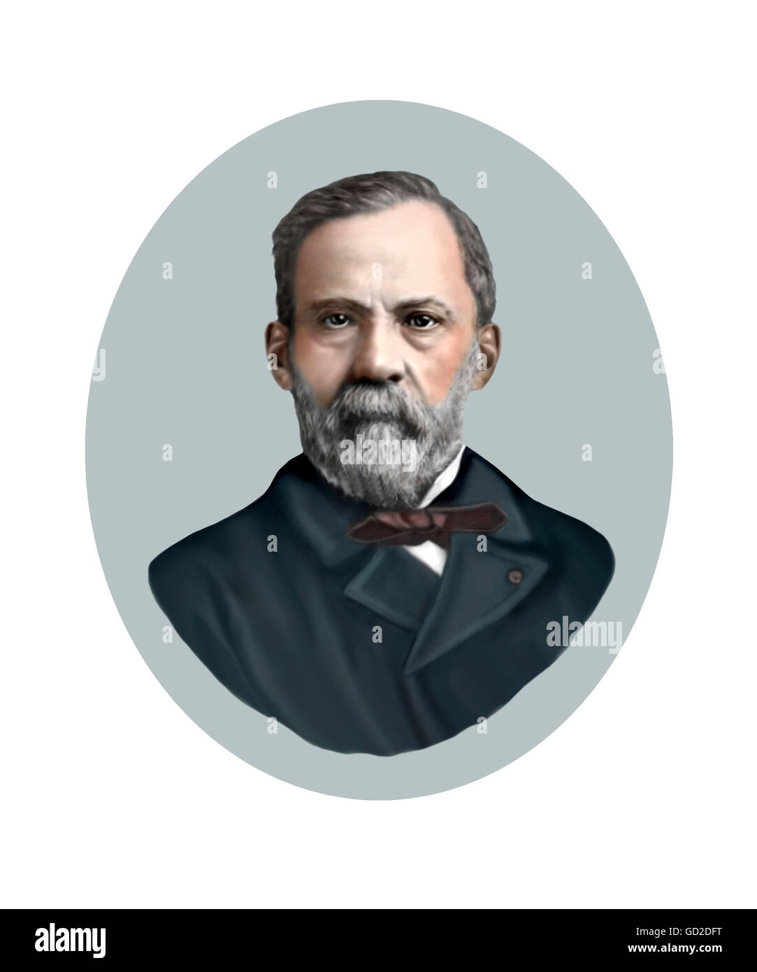 Louis Pasteur, 1822-1895, Chemist, Bacteriologist Stock Photo