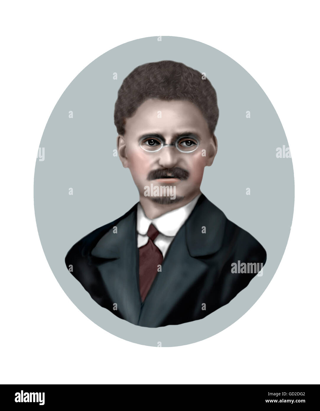 Leon Trotsky, 1879-1940, Communist Leader Stock Photo