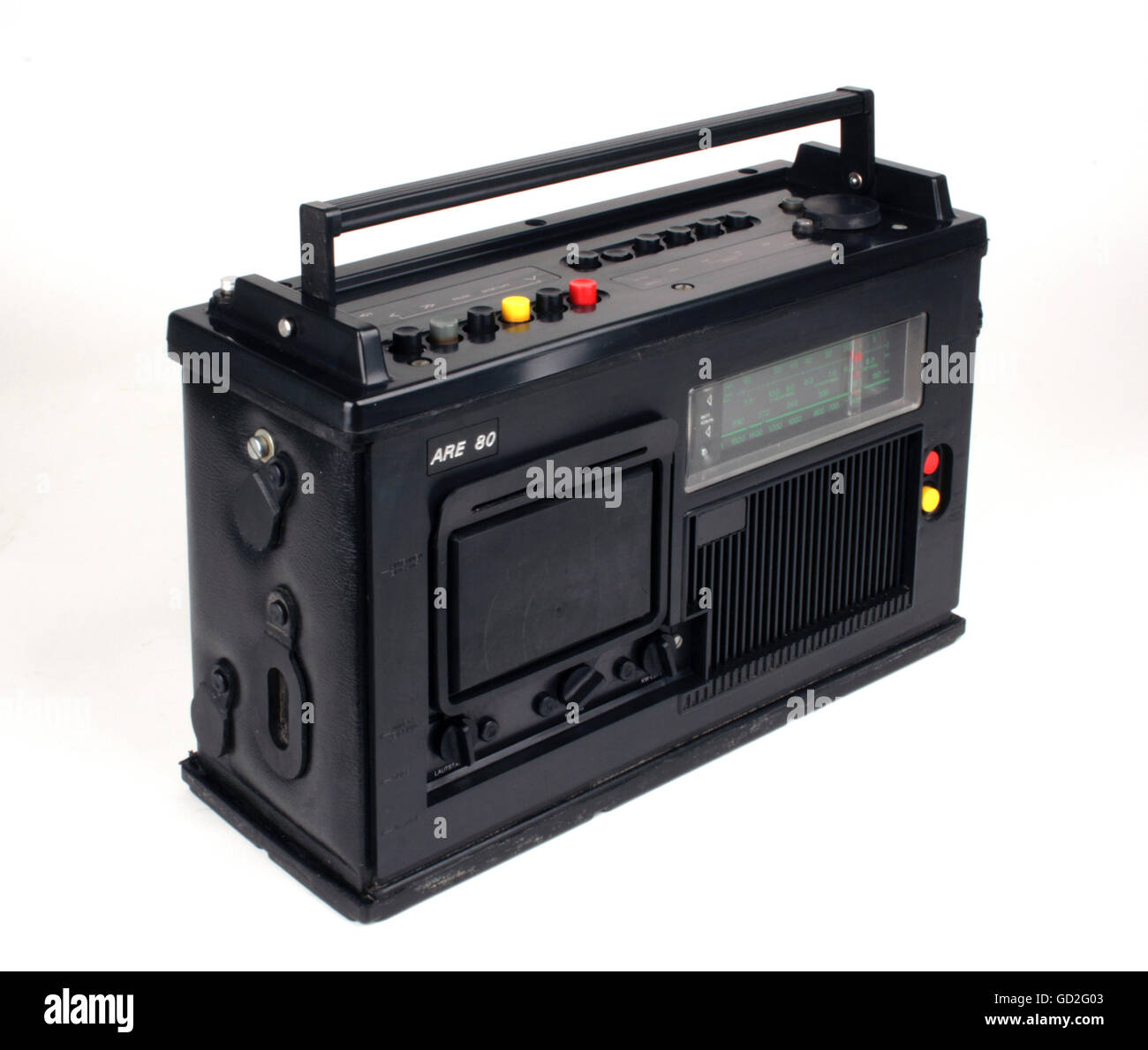 broadcast, radio, radio cassette recorder "ARE 80", for the special use at  the National People's Army, design by factory, made by: VEB Stern-Radio  Berlin, East-Germany, 1980, Additional-Rights-Clearences-Not Available  Stock Photo - Alamy