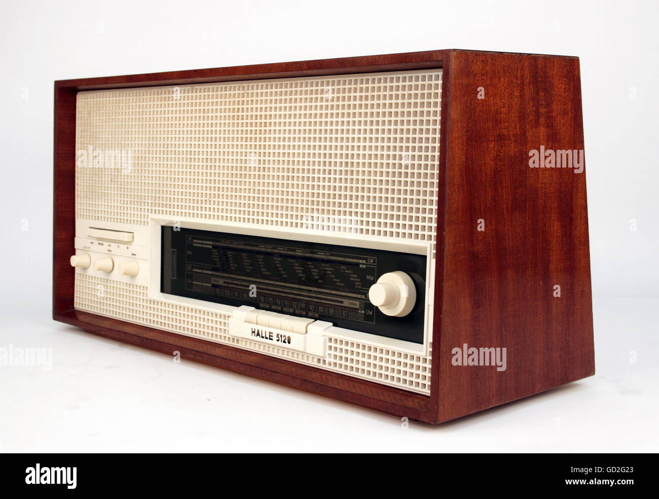 broadcast, radio, radio set "Mittelsuper Halle 5120", design: Horst Giese,  made by: VEB Stern-Radio Sonneberg, East-Germany, 1963,  Additional-Rights-Clearences-Not Available Stock Photo - Alamy