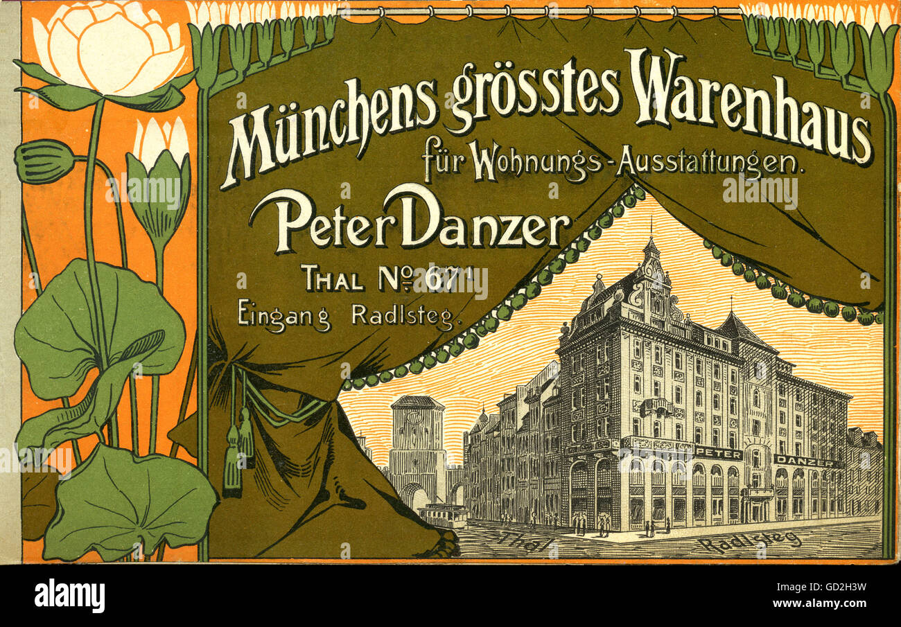 Advertising Peter Danzer Munich Biggest Department Store For