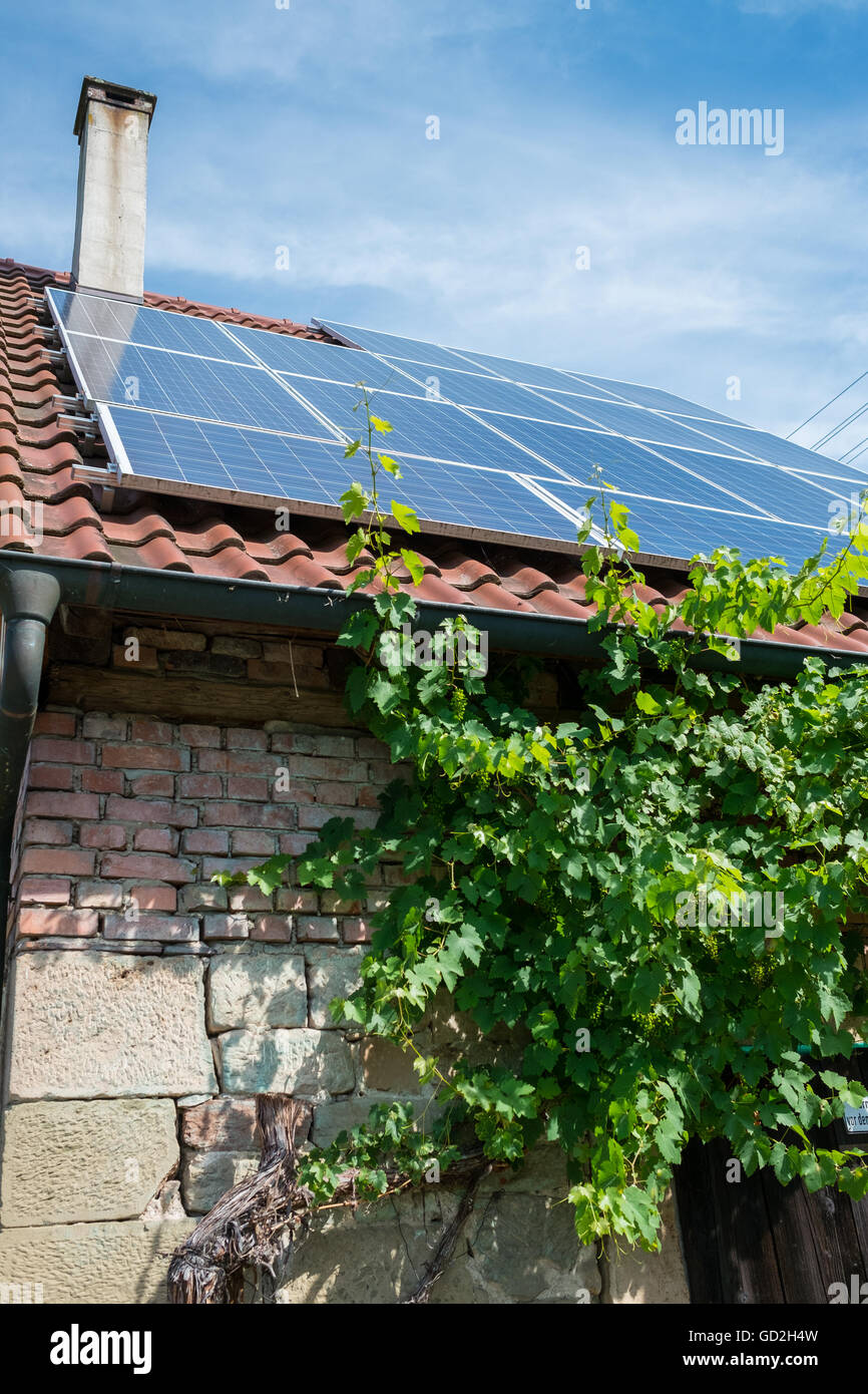 Photovoltaics solar plant house hi-res stock photography and images - Alamy