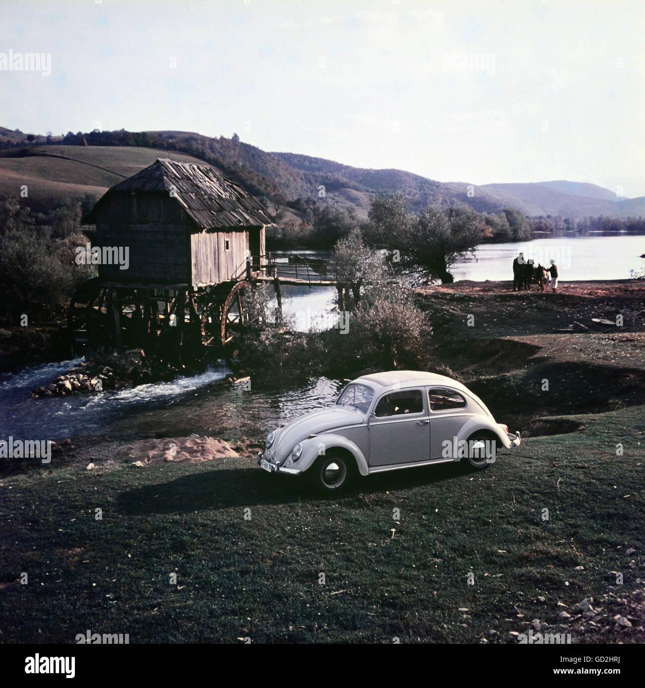 transport / transportation, cars, Volkswagen, VW Beetle 1300, 1960s, Additional-Rights-Clearences-Not Available Stock Photo