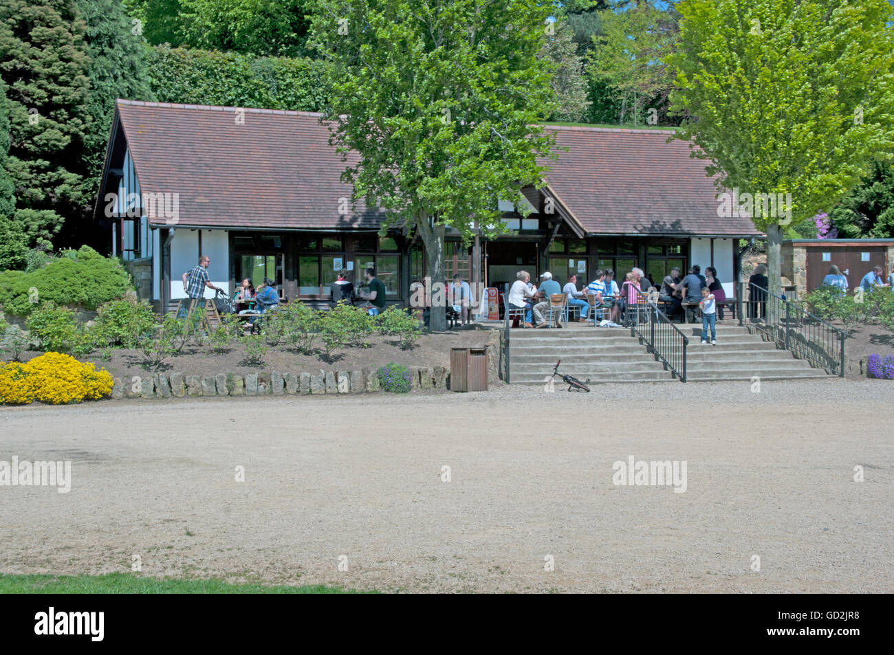 Calverley Grounds Cafe, Royal Tunbridge Wells, Kent Stock Photo Alamy