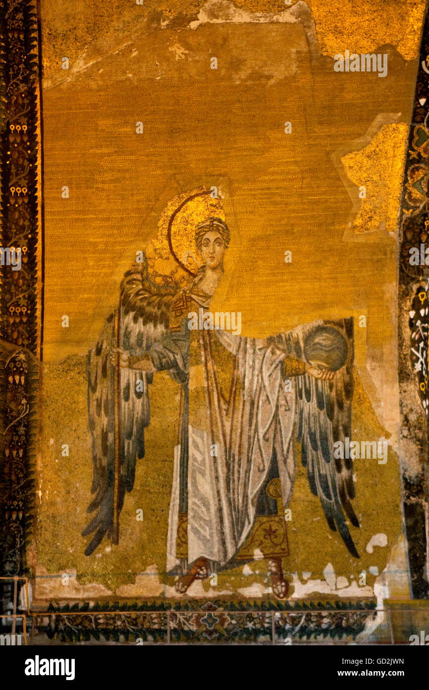 fine arts, religious art, Hagia Sophia, Istanbul, Turkey, Artist's Copyright has not to be cleared Stock Photo