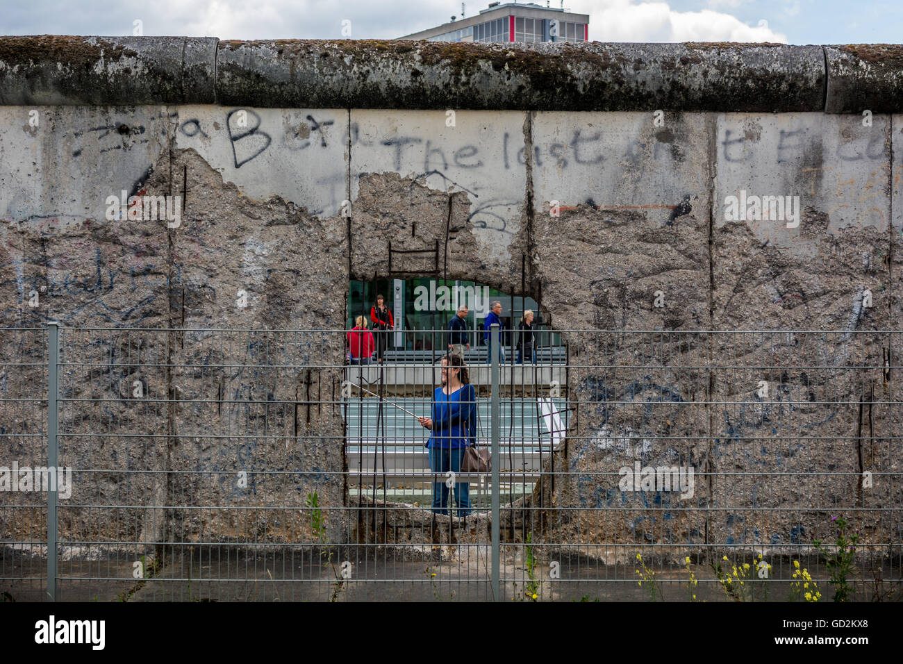 Berlin wall Stock Photo
