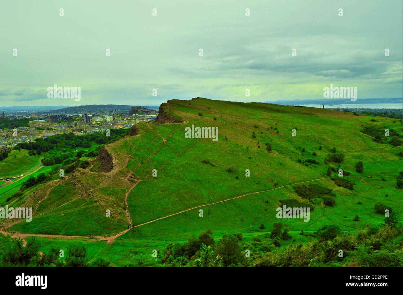 Middlemast Scotland Field scotland scottish highlands hi-res stock photography and images ...