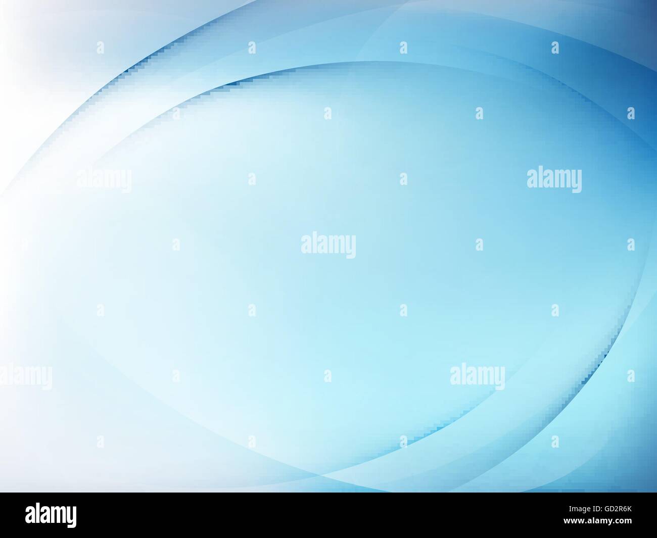 Abstract blue background with smooth lines. EPS 10 Stock Vector Image ...