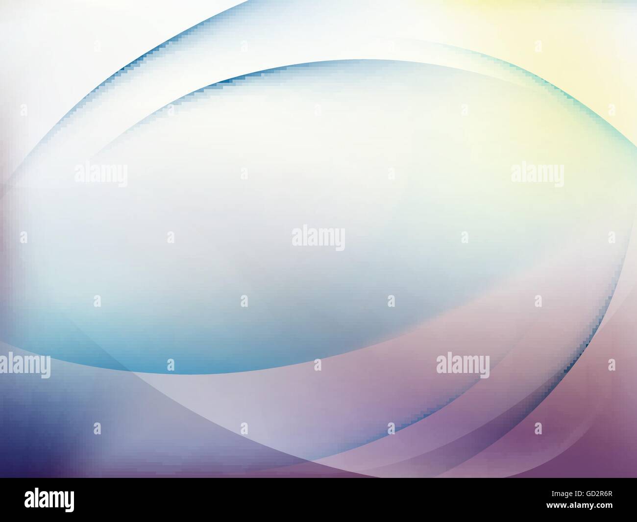 Abstract blue background with smooth lines. EPS 10 Stock Vector Image ...