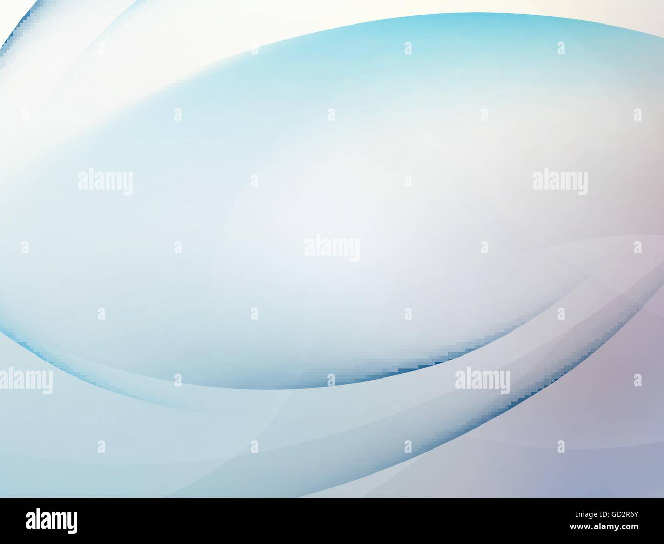 Abstract blue background with smooth lines. EPS 10 Stock Vector Image ...