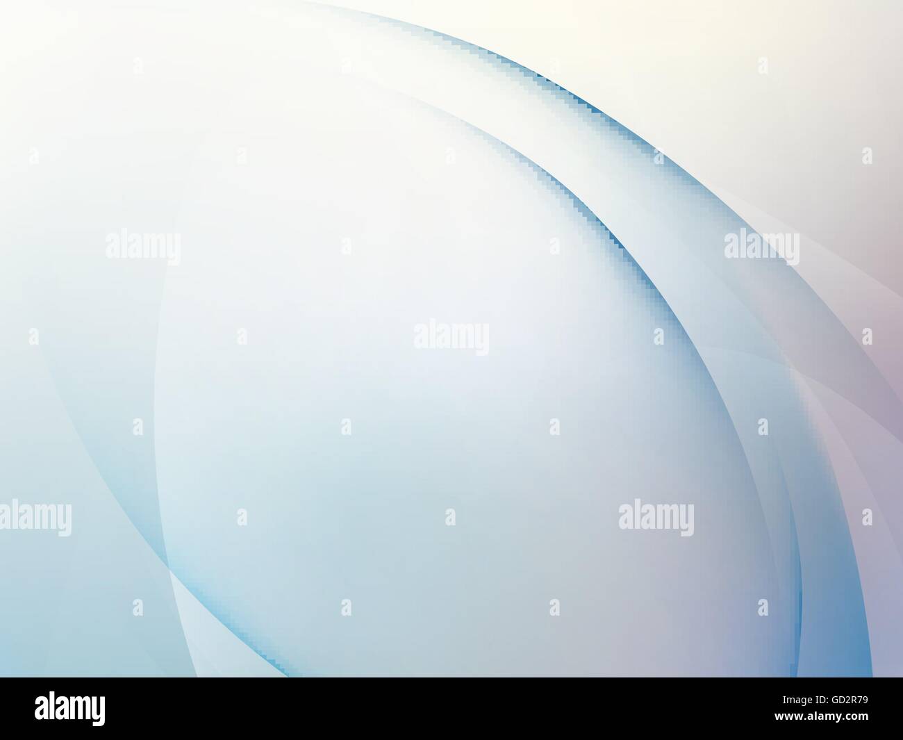 Abstract blue background with smooth lines. EPS 10 Stock Vector Image ...