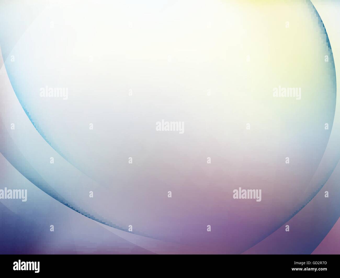 Abstract blue background with smooth lines. EPS 10 Stock Vector Image ...