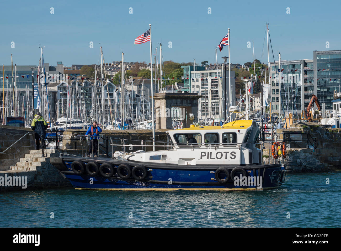 Cattewater pilot hires stock photography and images Alamy