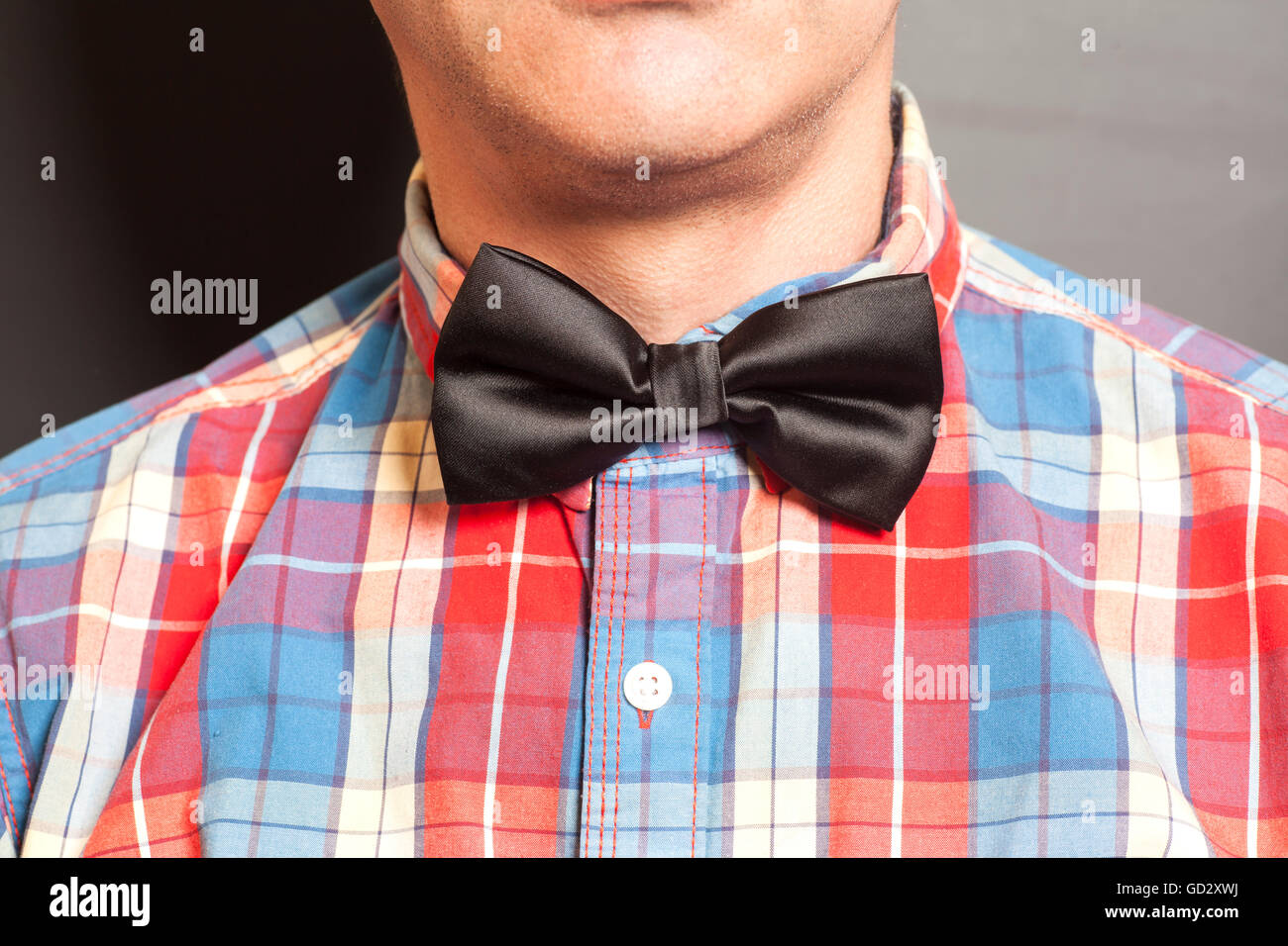 Man dressed checkered shirt hi-res stock photography and images - Alamy