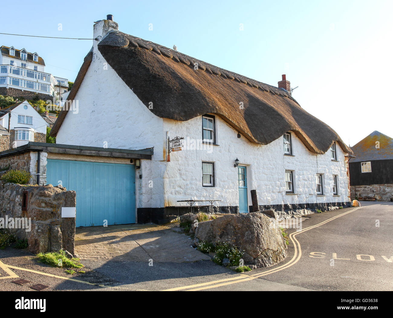 The Thatched Roofed Tinker Tailor Holiday Cottage At Sennen Cove