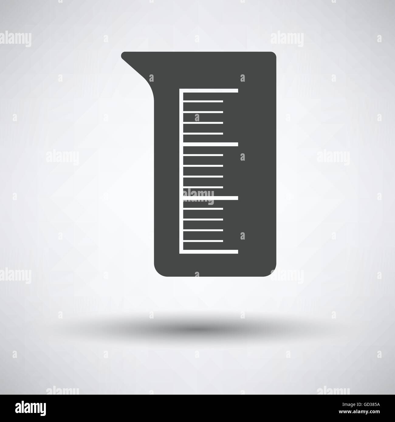 Icon of chemistry beaker Stock Vector Image & Art - Alamy