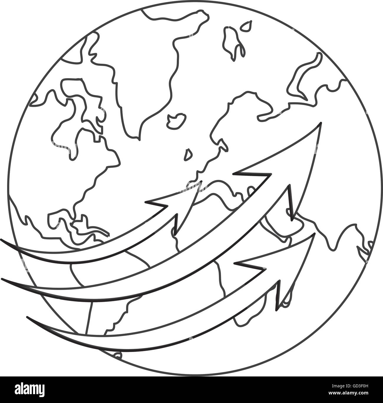 earth globe icon Stock Vector Image & Art - Alamy