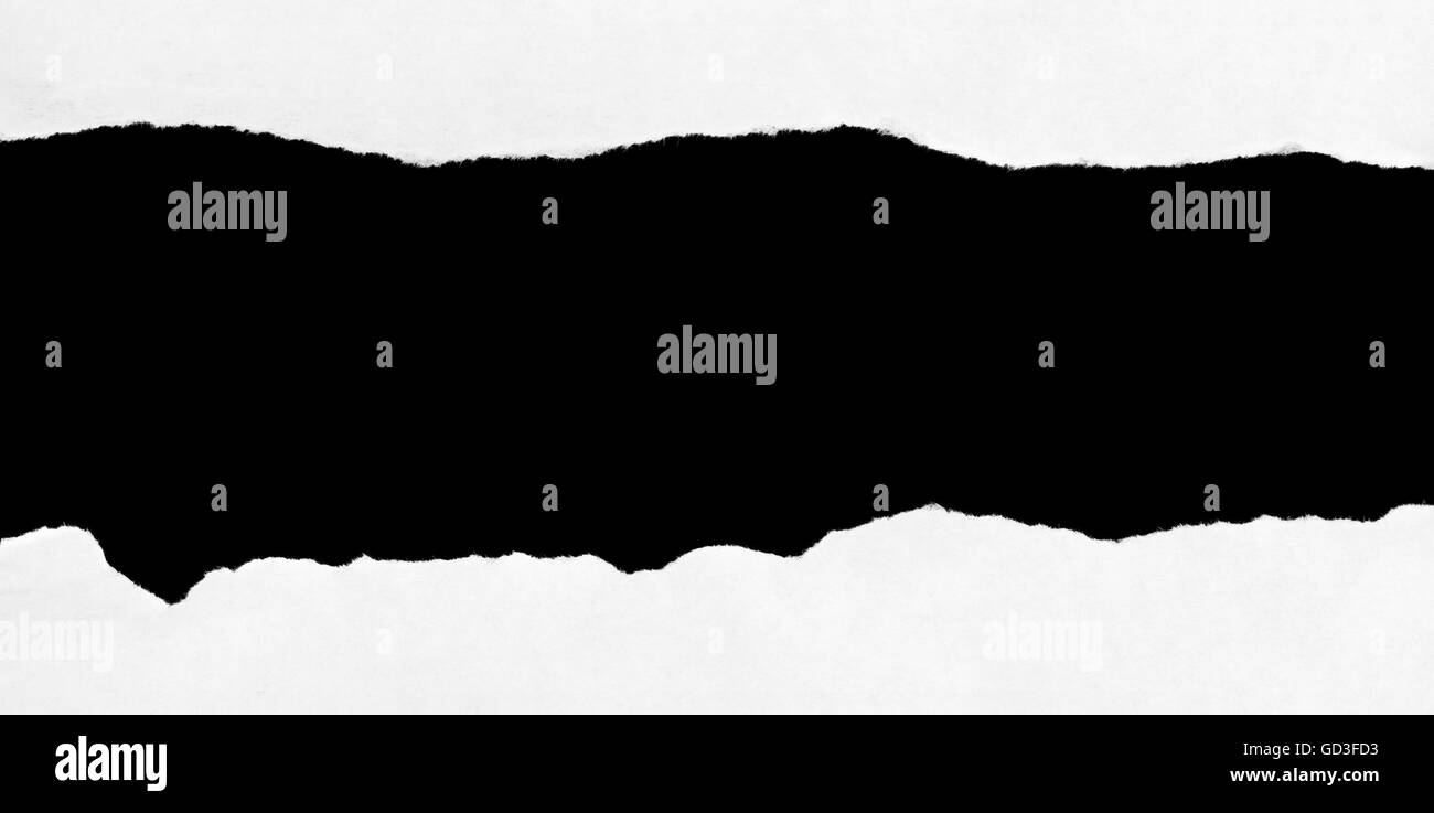 Ripped paper, space for copy Stock Photo - Alamy