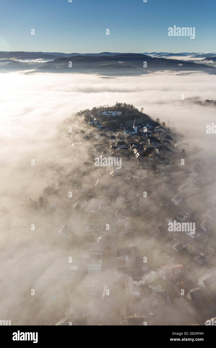 Cloud cover aerial hi-res stock photography and images - Alamy