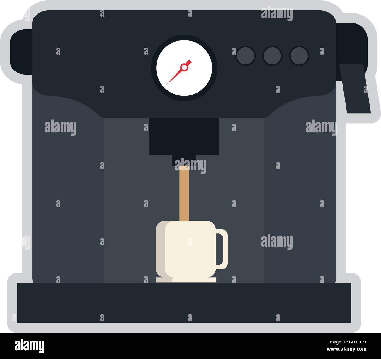 coffee machine icon Stock Vector Image & Art - Alamy