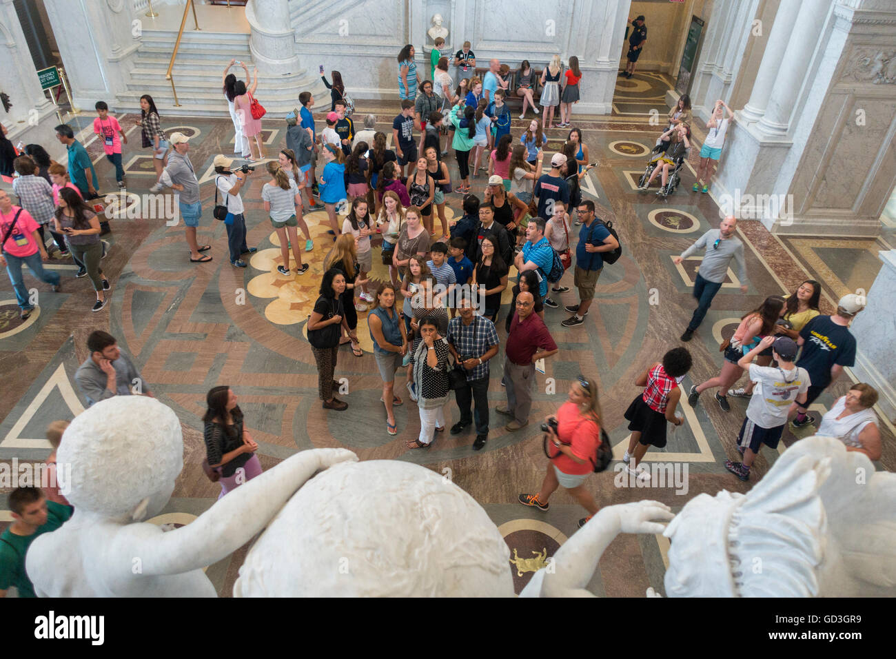 Library of Congress Washington DC Stock Photo