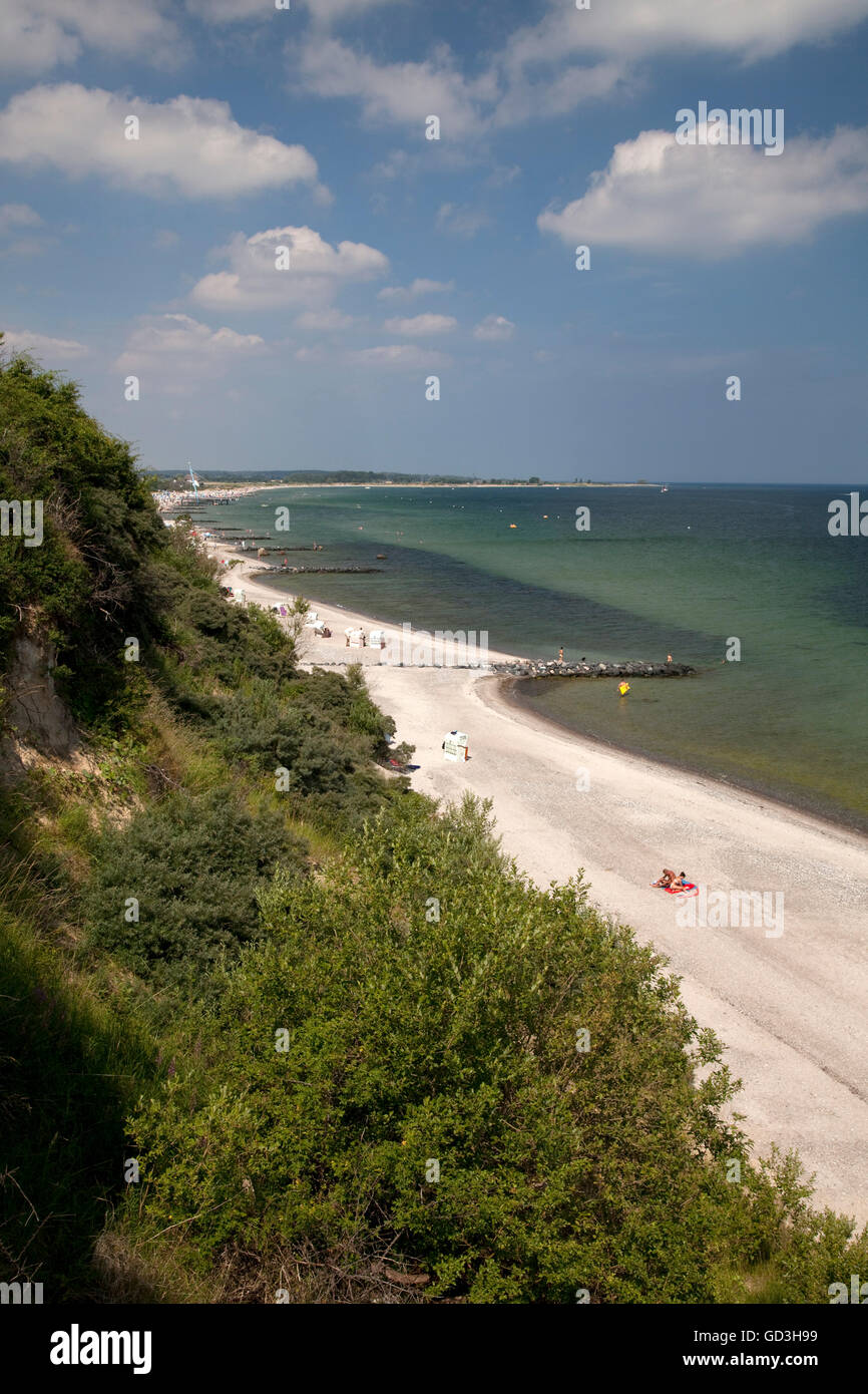Cliffs And Beach Baltic Resort Hohwacht Hohwachter Bucht Bay Baltic cliffs-and-beach-baltic-resort-hohwacht-hohwachter-bucht-bay-baltic