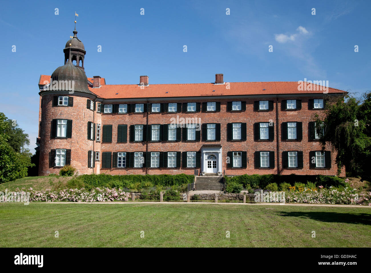 Eutiner Schloss, Eutin Castle, Eutin, Naturpark Holsteinische Schweiz, nature park Schleswig-Holstein Stock Photo