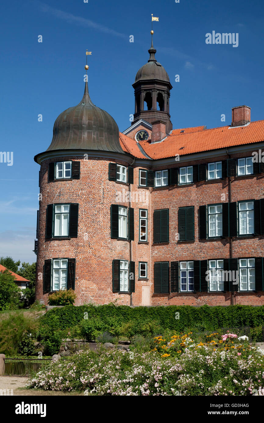 Eutiner Schloss, Eutin Castle, Eutin, Naturpark Holsteinische Schweiz, nature park, Schleswig-Holstein Stock Photo