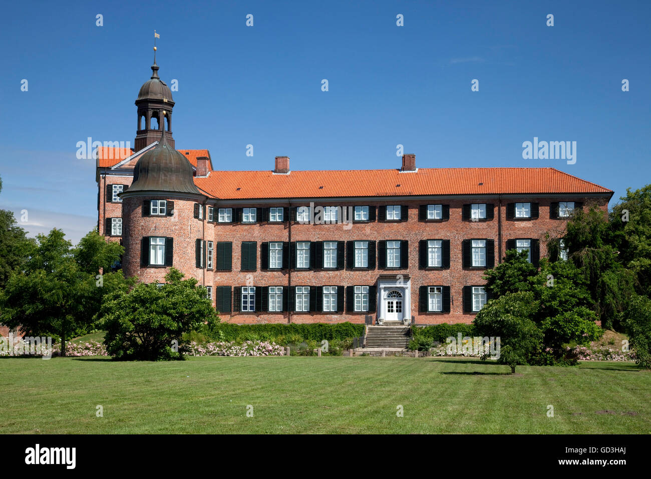 Eutiner Schloss, Eutin Castle, Eutin, Naturpark Holsteinische Schweiz, nature park, Schleswig-Holstein Stock Photo