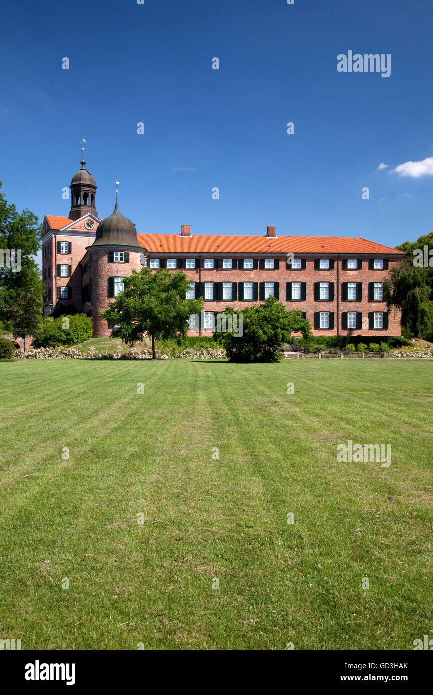 Eutiner Schloss, Eutin Castle, Eutin, Naturpark Holsteinische Schweiz, nature park, Schleswig-Holstein Stock Photo