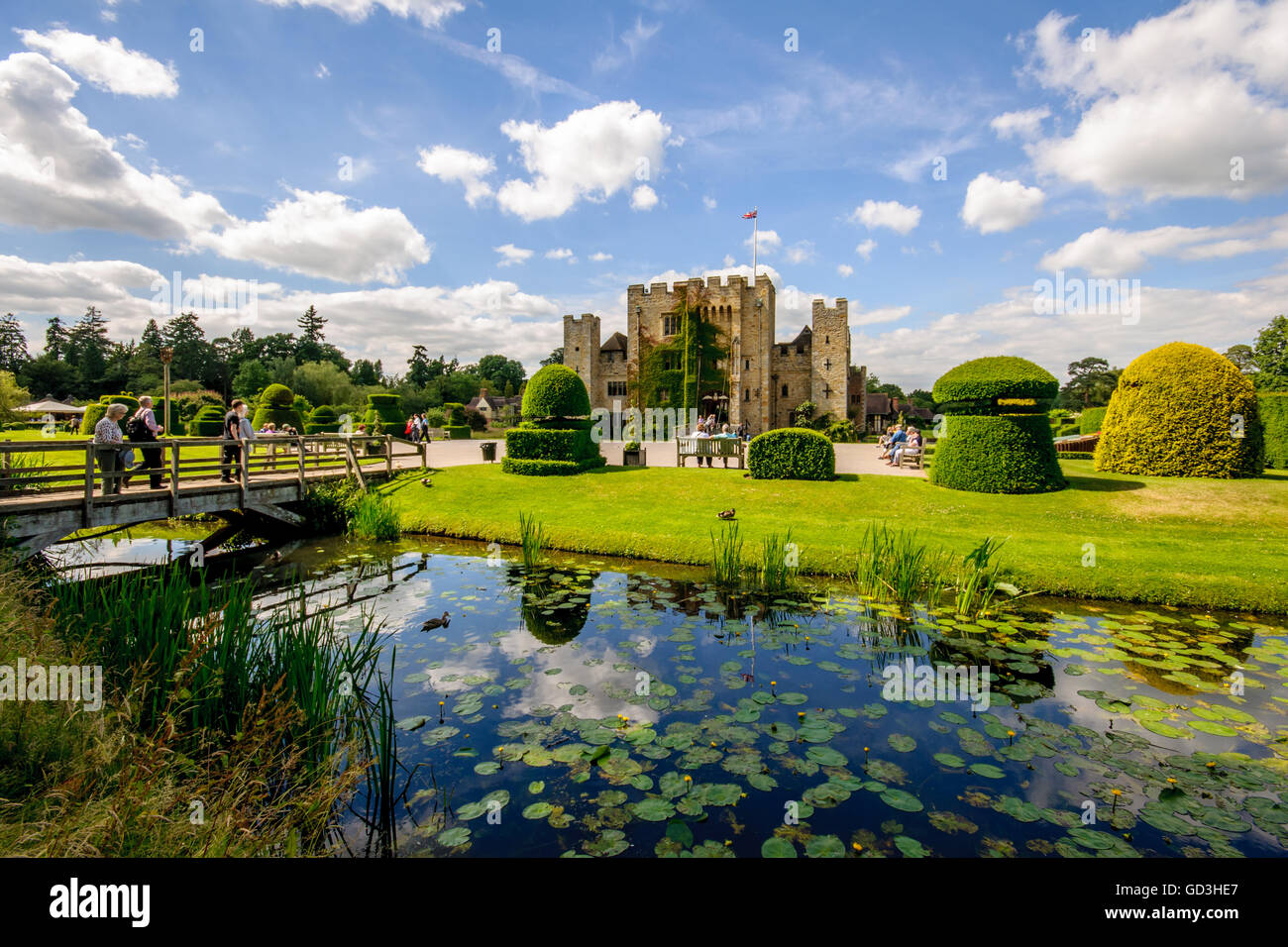 Hever Castle,Kent, England, UK Stock Photo