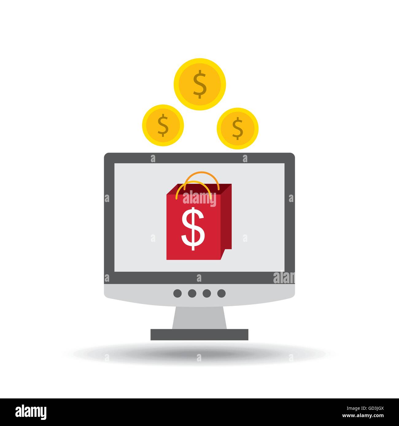 ecommerce shopping icon Stock Vector Image & Art - Alamy