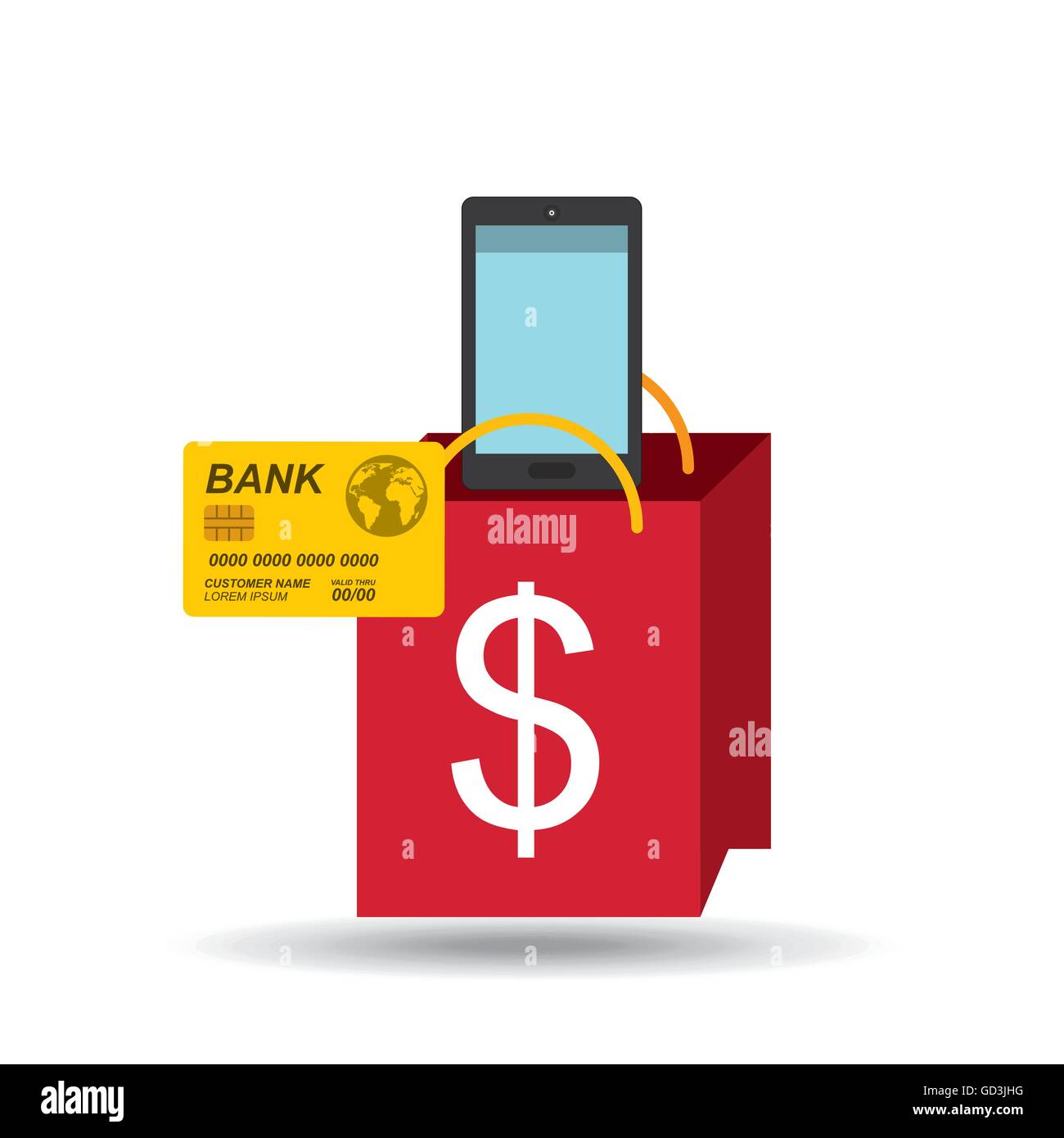 ecommerce shopping icon Stock Vector Image & Art - Alamy