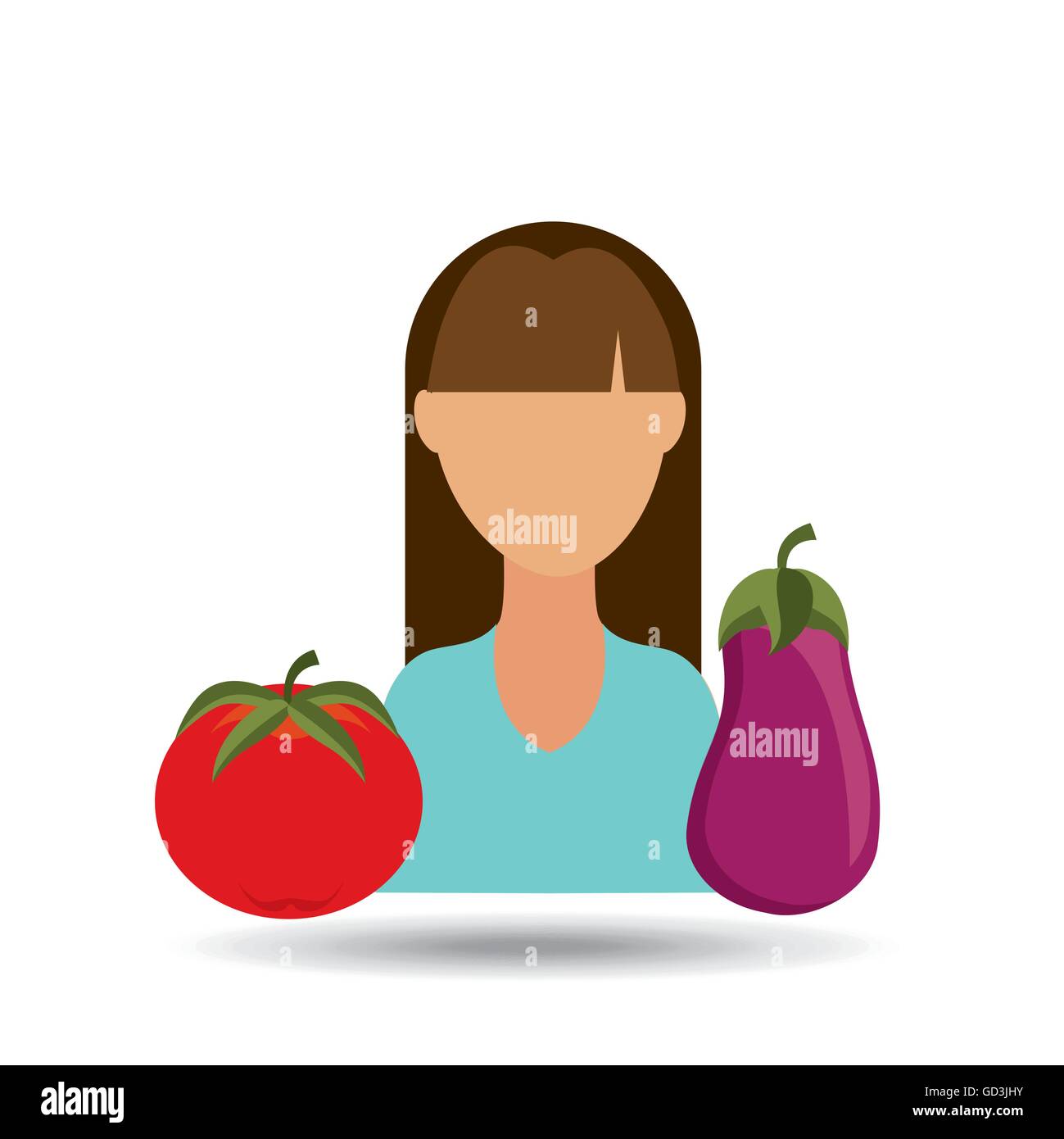 vegetables and fruits Stock Vector Image & Art - Alamy