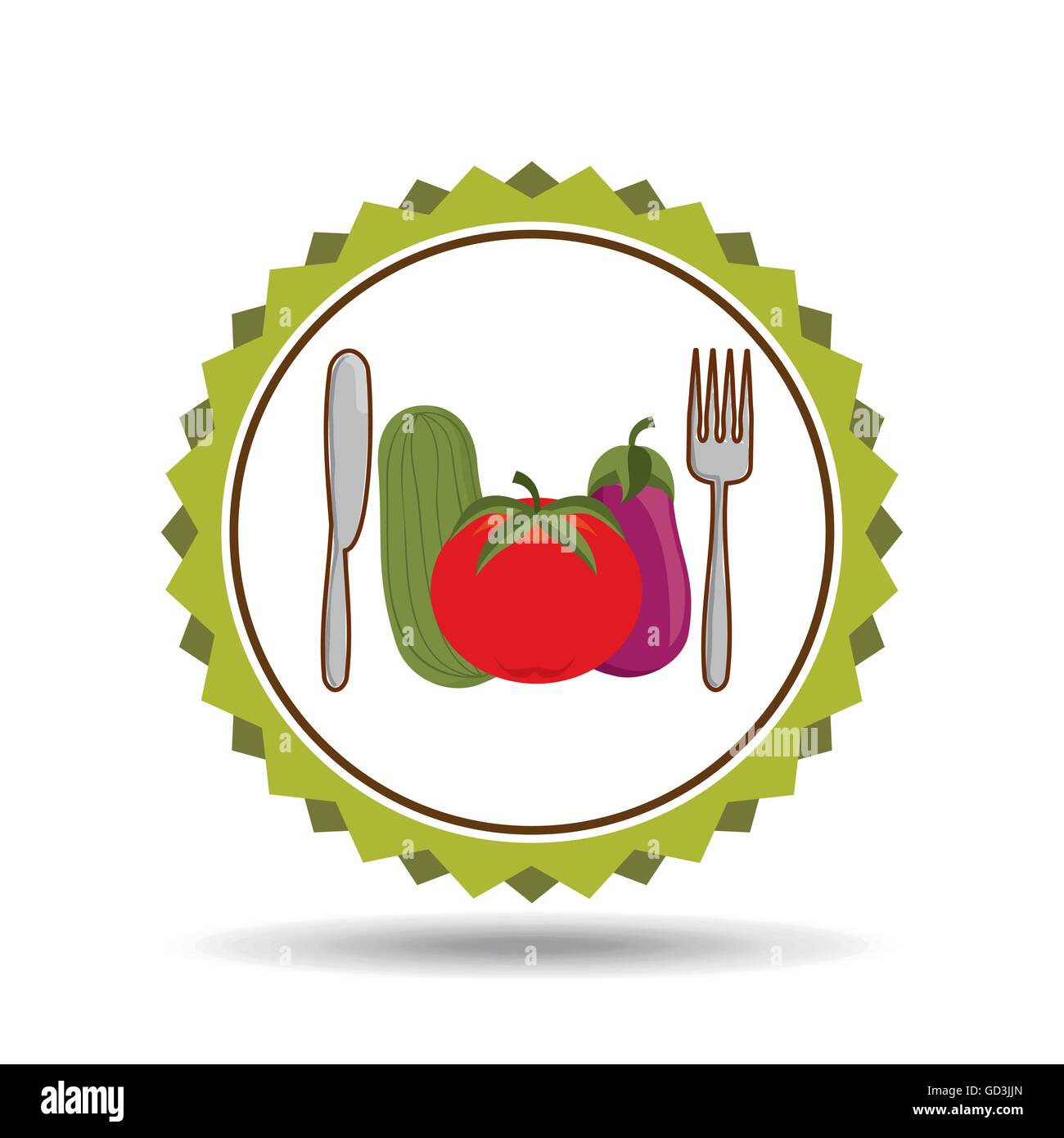 vegetables and fruits Stock Vector Image & Art - Alamy