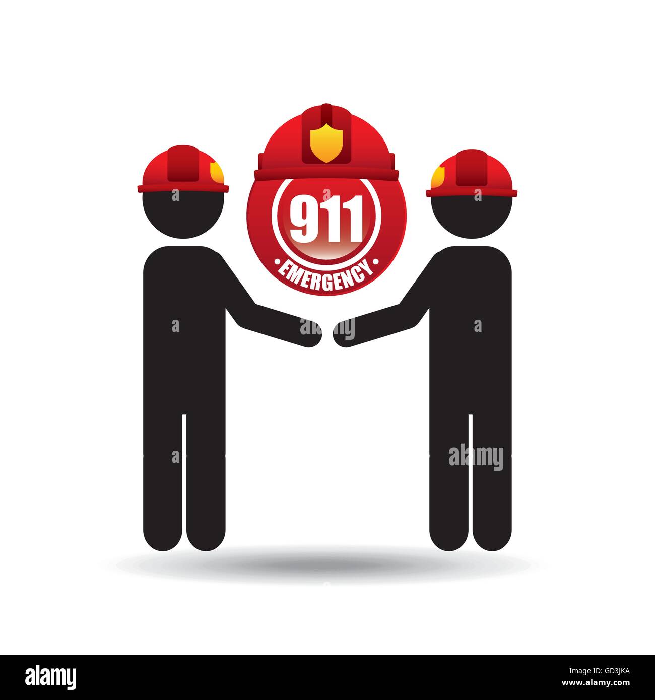 firefighter job icon Stock Vector Image & Art - Alamy