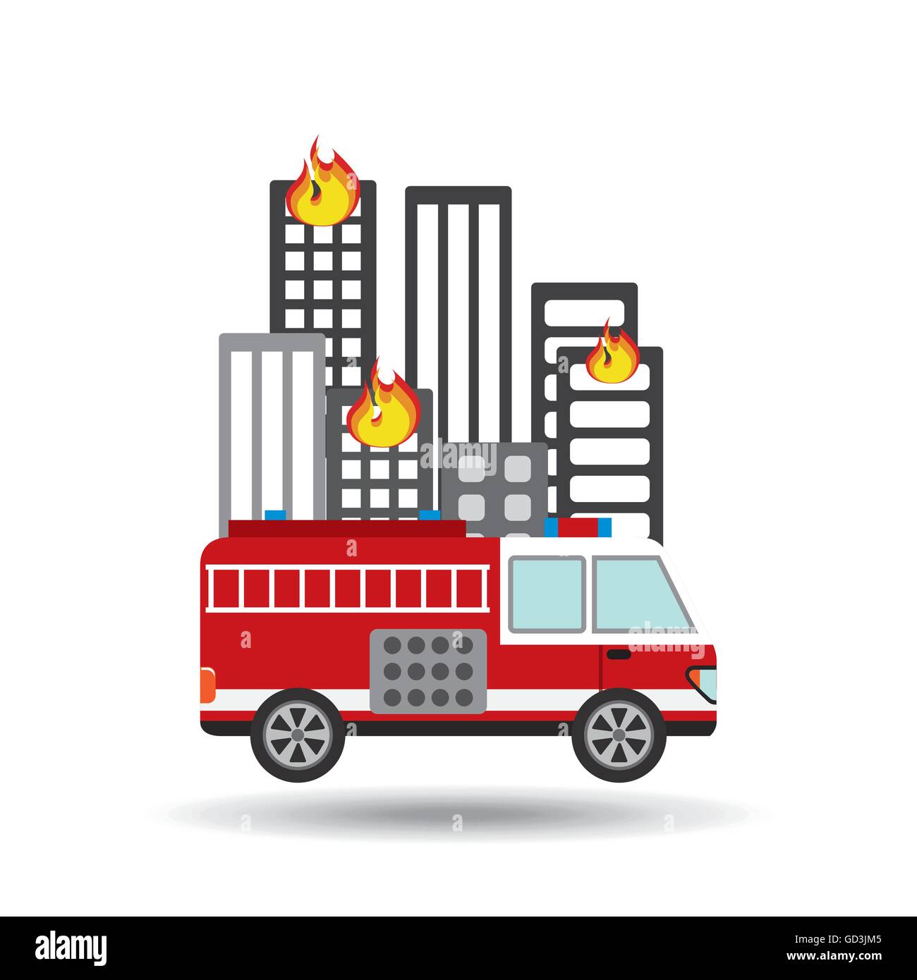 firefighter job icon Stock Vector Image & Art - Alamy