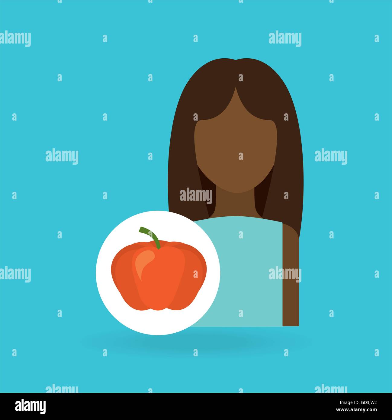 vegetables and fruits Stock Vector Image & Art - Alamy